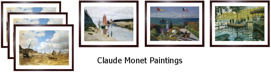 Claude Monet Framed Prints
